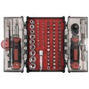 Performance Tool W1745 78 Pc. Ratcheting Driver Tool Set, 1/4
