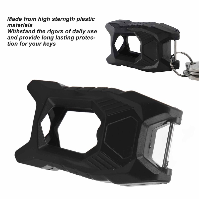 UTV Key Shell Holder Black Anti Impact Ignition Key Fob