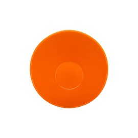 G.E.T. Slanted Angled Salad Bowl,16 Ounce, Black/Orange