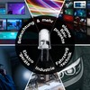 Lumetheus 50 x LED 3 mm Blue Flashing Light Emitting