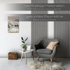 HEXIM Acoustic Panels Sample Piece - Flexible Slat Wall, Wood