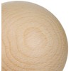 Rayher Rohholz-Kugel aus Buchenholz, ungebohrt, 80 mm ø, zum Basteln
