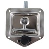 TJHSM 2 Trailer Door La-tch Folding T-Handle Lock Stainless Steel