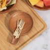 MeowAroma Wooden Spoon Rest for Stove Top, Acacia Wood Spoon