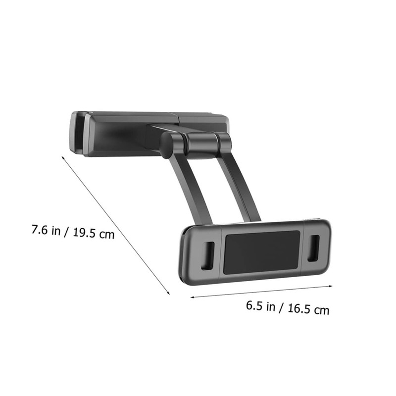 Mipcase Car Tablet Holder Rotatable Headrest Mount for Backseat Phone