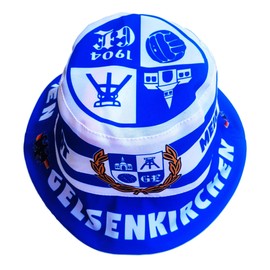 Gelsenkirchen fan hat, sun hat, fishing hat, fishing hat, military hat, shalker hat, multicoloured