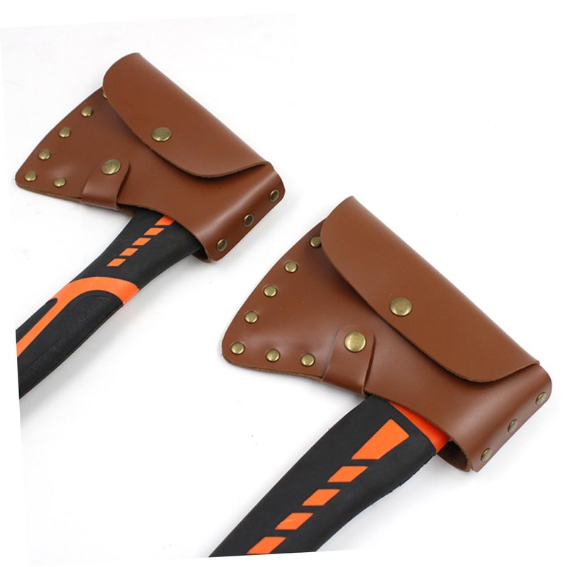 Operitacx Pack of 2 Axe Protection Log Camp Small Case