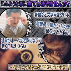 Phoenix Card Pocket Magnifier Portable Drawer LED Light with Black Light, 5x Magnification, 45x Magnification, Ultra Lightweight, Magnifier, Long Term Warranty, Precision Work, Jewelry Appraisal