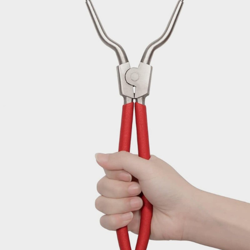 IWOWHERO Galvanized Tub Spring Expansion Tool Washer Spring Pliers for