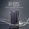 POWOXI 12V 12W Solar Car Battery Trickle Charger Maintainer with