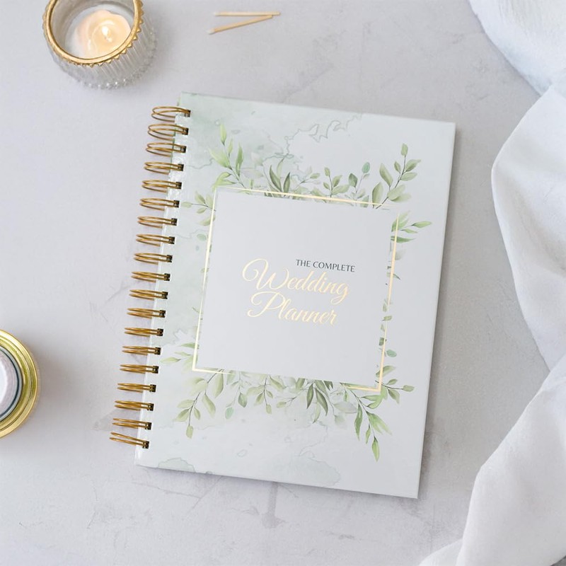 The Complete Wedding Planner, 160 Page Spiral Bound Wedding Organizer