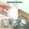 Pack of 2 Reusable Lint Rollers, Compact Portable Lint Roller,