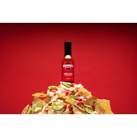 Arbol Chili and Garlic Hot Sauce By Bravado Spice Gluten Free, Vegan, Low Carb, Paleo Hot Sauce All Natural 5 oz Hot Sauce Bottle Award Winning Gourmet Hot Sauce