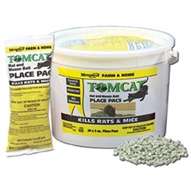MOTOMCO Tomcat Mouse and Rat Pack/Pail, 3-Ounce, 22 Count Pail