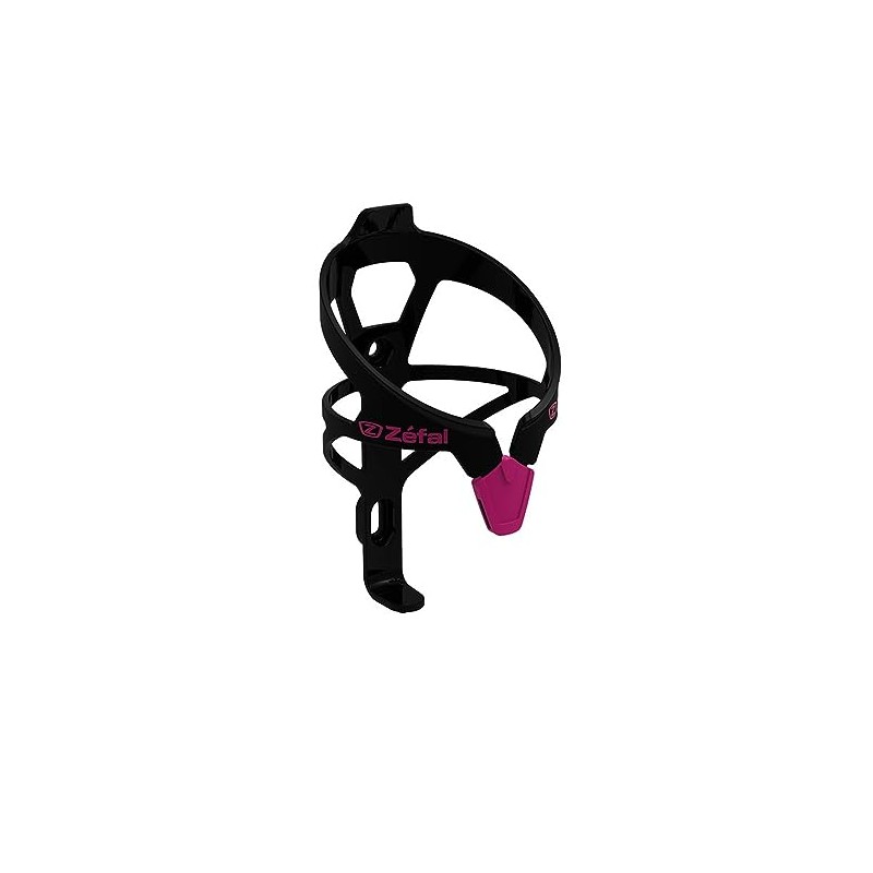 Zefal Unisex - Adult Pulse A2 Water Bottle Holder, Black/Pink,