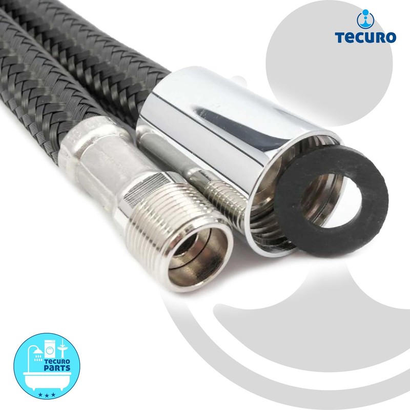 Kitchen Replacement Shower Hose M15/1 x 1/2” Conical Nut x