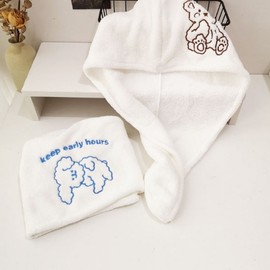 Fast Absorbent Premium Hair Drying Towel Hair Drying Towel 2ea