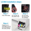 LiTuhorse Compatible LC404BK LC404 Black Ink Cartridges for Brother Printer