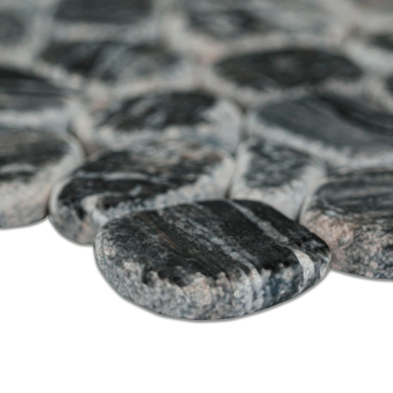 MSI Henley Pebble Tumbled Marble Tile for Kitchen Backsplash, Floor