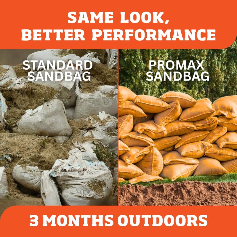 DURASACK Pro Max Heavy Duty Sand Bags for Flooding with