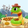 Electric Rattlesnake Toy Plastic Tricky Scary Rattlesnake Prank Toy Induction