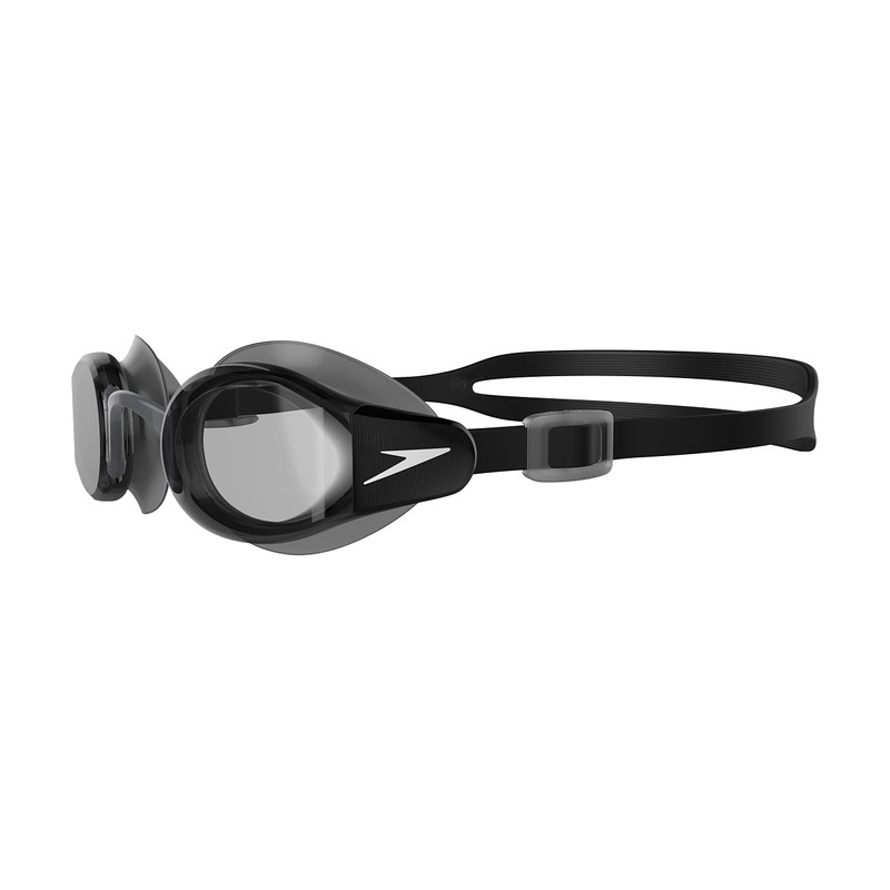 Speedo Unisex Erwachsene Mariner Pro Schwimmbrille, Schwarz/Weiß, Einheitsgröße