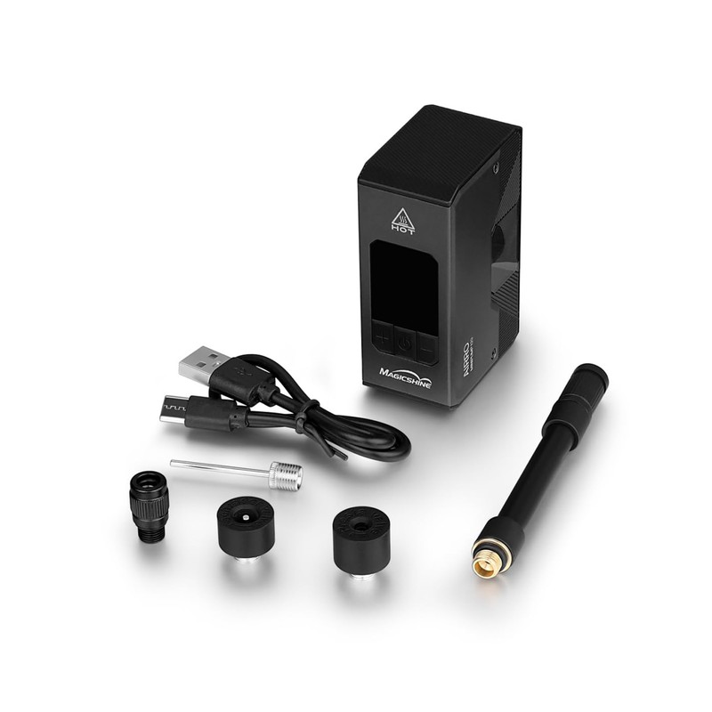Magicshine Airro Electric Mini Pump with Integrated Digital Pressure Gauge