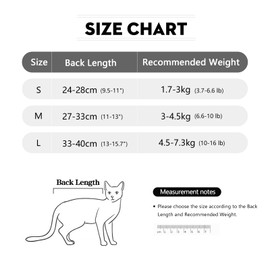 LIANZIMAU Cat Bodysuit After Surgery Cat Bodysuit for Cats Operation Long Sleeve One-Piece Cat Clothing E-Collar Alternative