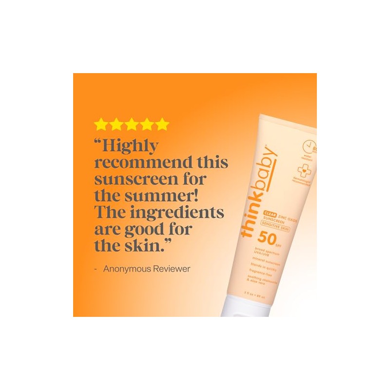Think Sunscreen Transparente Protector Solar Mineral Bebs