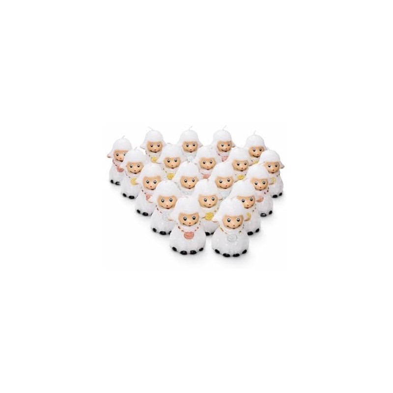 Velas Decorativas con Forma de Borrego Pack de 12, Aroma