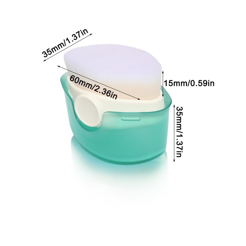 SonKu Sunscreen Applicator, Brush Set with Protective Caps, Sunscreen Applicator