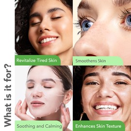 Patchology Soothing Face Mask - Press Reset Soothing Sheet Mask with Aloe Vera, Lavender and Schisandra Berry helps revitalize your face by improving your complexion and hydrating dry skin (1 Ct)