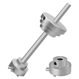 Inside Pipe Cutter for PVC Pipe-Aluminum Alloy Internal PVC Pipe Cutter for 1-1/2"and 2"Pvc Pipe, 7"Adjustable Cutting Depth PVC Pipe Cutter Tool Suitable for ABS, PVC, CPVC, PE, or PP Material