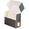 Gaylord Archival Blue/Grey Flip-Top Document Storage Box with Label Holder