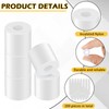 Pasimy 200 Pcs White Nylon Spacers 1/2 '' Thick, 1/2
