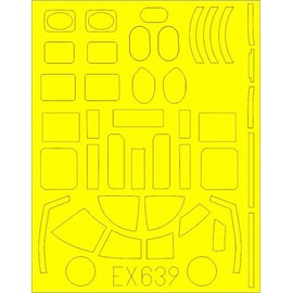 Eduard Mask 1:48 - B-25G (Italeri)