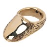 Archery Thumb Rings Good Protection Engraving Pattern Brass Finger Protector