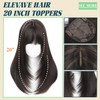 ELEVAVE Hair Toppers for Women with Thinning Hair, 20 Inch