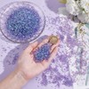 SUNNYCLUE 1 Bag 90 g Bingsu Beads Transparent Straw Tube