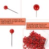 sourcing map Pack of 500 Card Push Pins Round Head