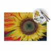 Walmsco Placemats Oil Painting Sunflower Decor For Dining Room Kitchen