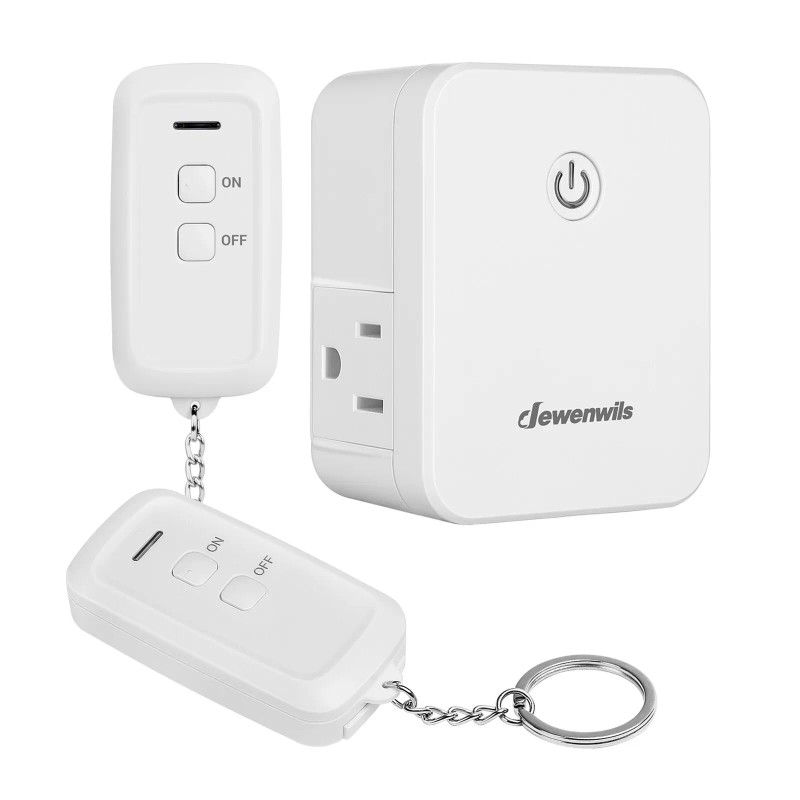 DEWENWILS Remote Control Outlet with 2 Remotes, No Interference Wireless
