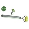 Masseur Face Roller Electric Aventurine, Roller in 100% Natural Aventurine,