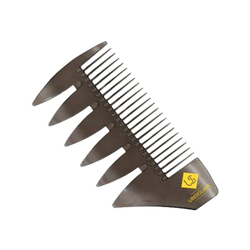 Ubersuave | Luxury Shuriken Plastic Comb | Designed For Men's
