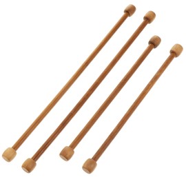 VICASKY 4pcs Wooden Banner Pole,Horizontal Flag Hanger Hanging Macrame Dowel Rods,Wooden Craft Sticks Hanging Rod for DIY Craft and Art Work