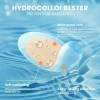 ZEZUCUN 50PCS Hydrocolloid Blister Bandages Waterproof Heel & Toe Pads