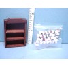 Handley Miniature Wooden Spice Rack wi Spices # IM65211 -
