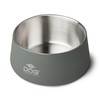 DOG Copenhagen Vega Dog Bowl, S/M, Cool Grey