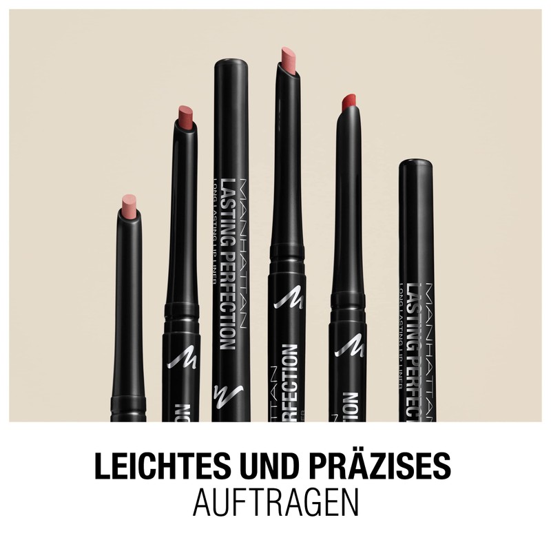 Manhattan Lasting Perfection Lip Liner Colour 45 Epic Burgundy Long-Lasting