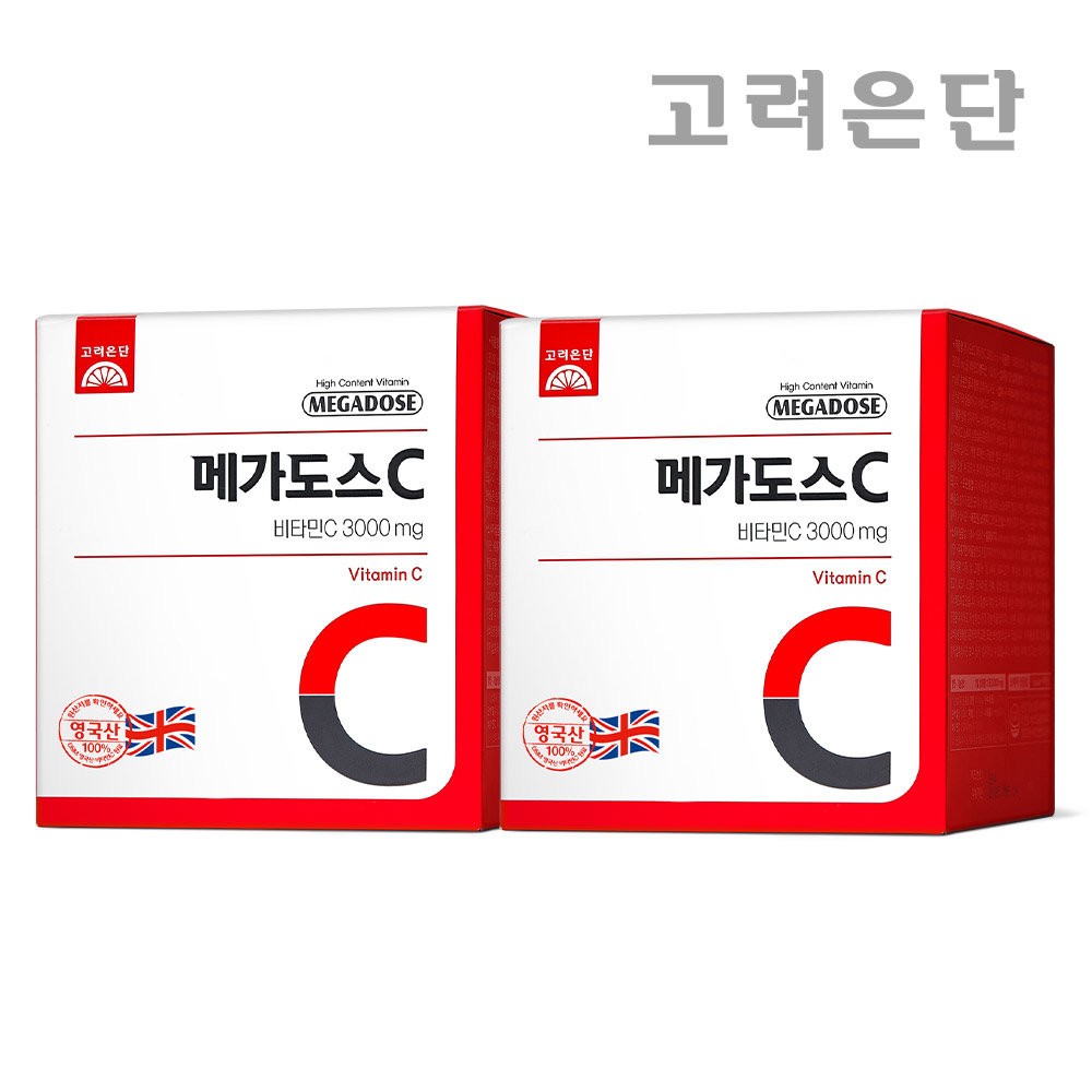 Korea Eundan Megadose C 3000 100 sachets x 2 powder vitamin C